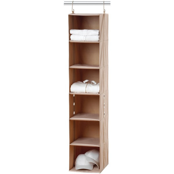 [closetMAX] SYSTEM(TM) 6-Shelf Closet Organizer