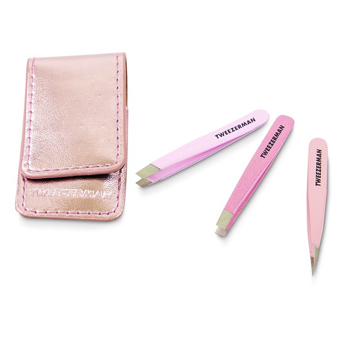 Micro Mini Tweezer Set (studio Collection) - 3pcs+1case