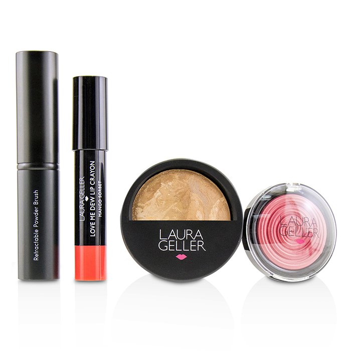 Les Petites Treats A 4 Piece Patisserie Inspired Collection - # Tan - 4pcs