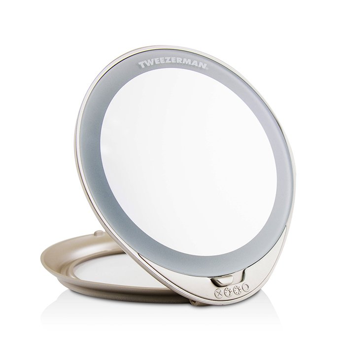Adjustable Lighted Mirror - -