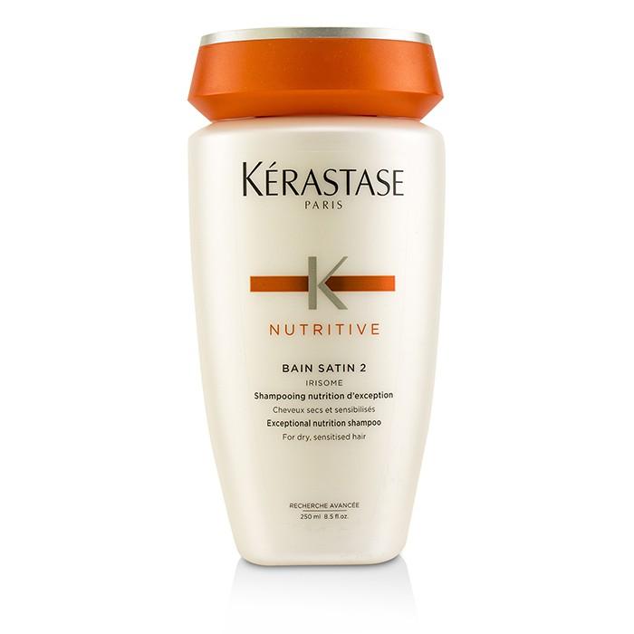 Nutritive Bain Satin 2 Exceptional Nutrition Shampoo (for Dry, Sensitised Hair) - 250ml/8.5oz