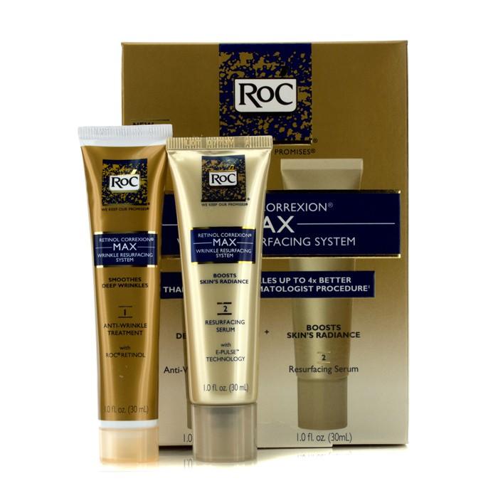 Retinol Correxion Max Wrinkle Resurfacing System: Anti-wrinkle Treatment 30ml + Resurfacing Serum 30ml - 2pcs