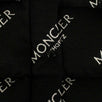 'Caille' Logo Puffer Coat - Black