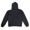 Cotton Gray Graphic Mountain Patch Hooded Sweatshirt - Gray