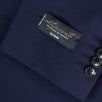 Drop 8 Solid Wool Two Button Suit - Navy Blue