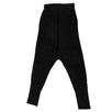Cashmere Speckled Harem Pants - Black Galaxy
