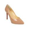 'Pigalle Plato' Leather Heels - Nude