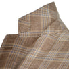 Drop 8 Plaid Wool Blend 3 Button Sport Coat - Brown