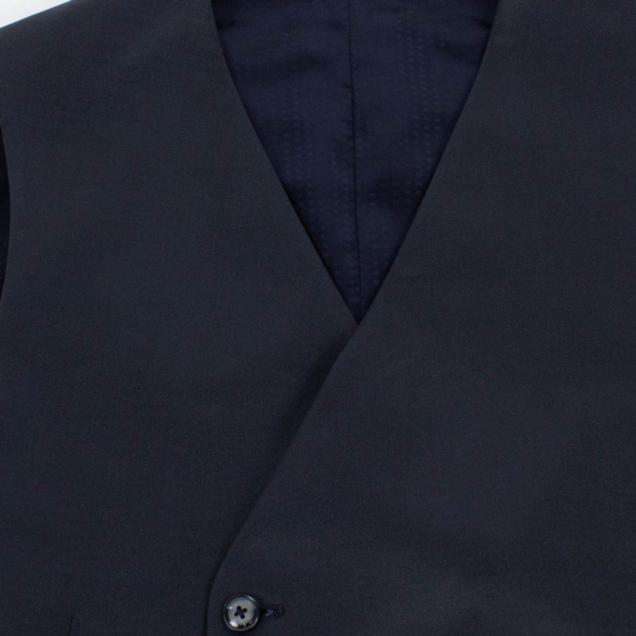 Drop 8 Wool Blend Three Piece Suit - Blue