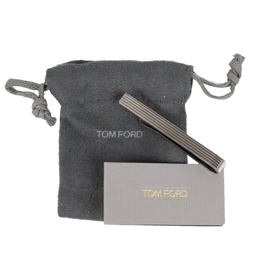 Brass Horizontal Tie Bar - Silver