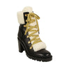 'Yetita' Shearling Hiking Boot - Black