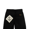 Corduroy Patches Chino Pants - Black