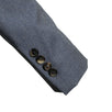 Drop 6 Wool 3 Roll 2 Button Classic Fit Suit - Blue