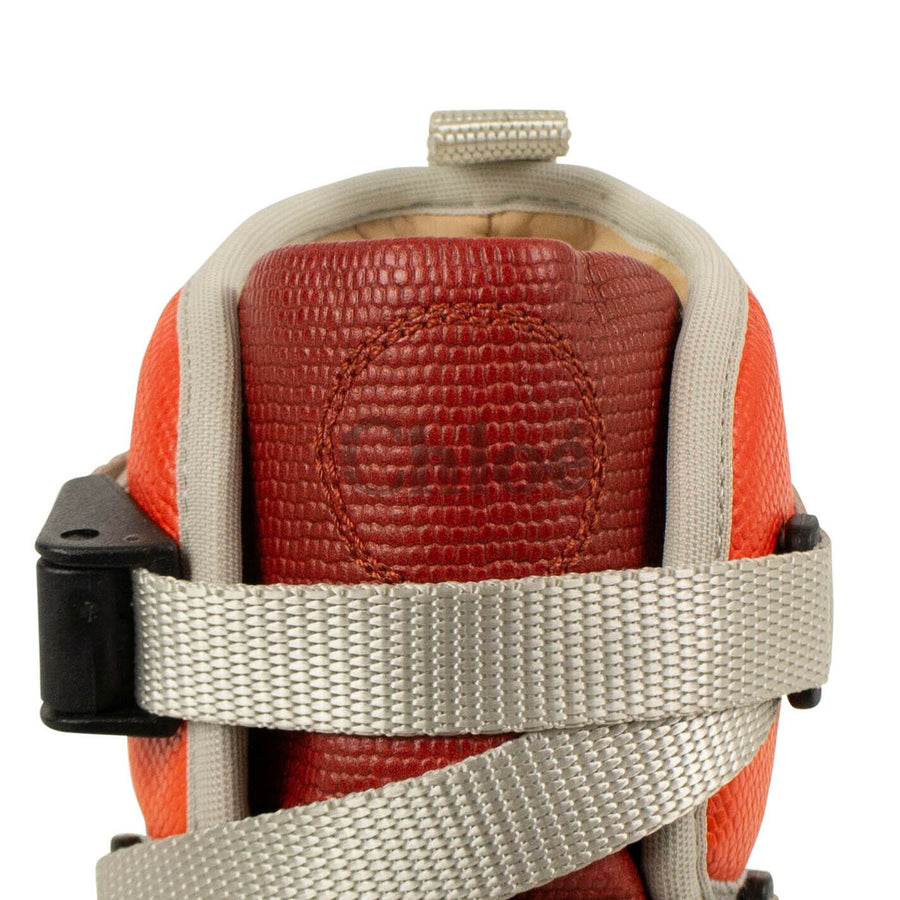 Nappa 'Sonnie' High-Top Sneakers - Orange
