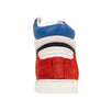 Leather Reeth High-Top Sneakers - Red