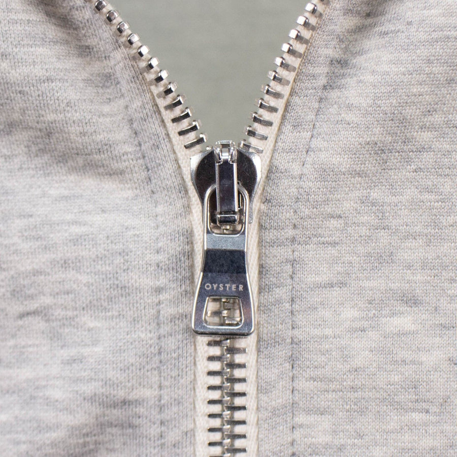 Narita Zip-Up Hoodie Sweatshirt - Heather Gray