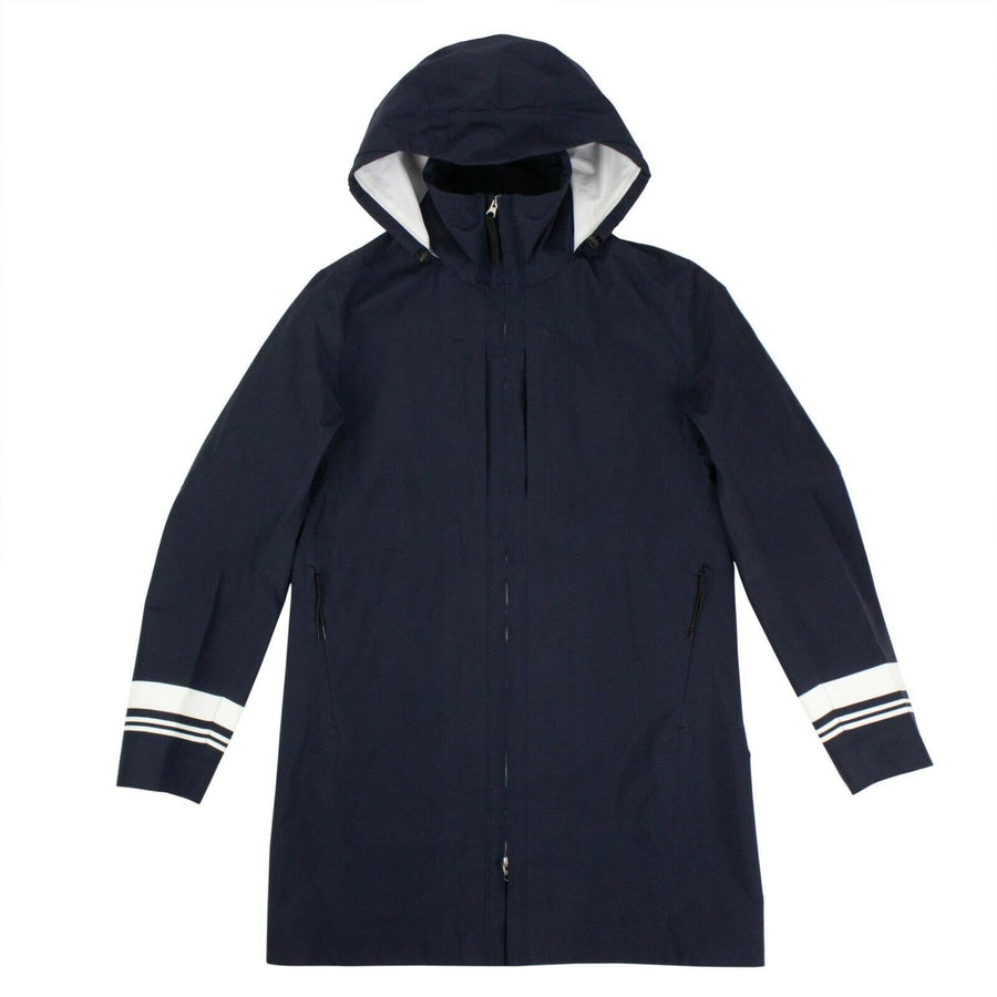 'Marina' Tank Shield Trench Coat - Blue