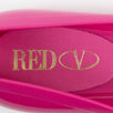Pink With Bow Rubber Flats