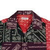 Bandana Patchwork Bowling Shirt - Multicolored