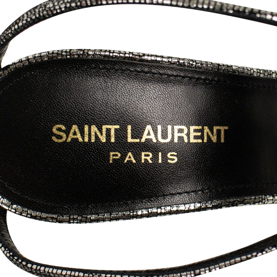 Cassandra Stiletto Sandals Pumps - Silver