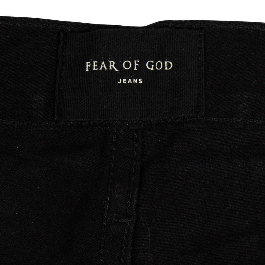 Black Selvedge Denim Painters Jeans