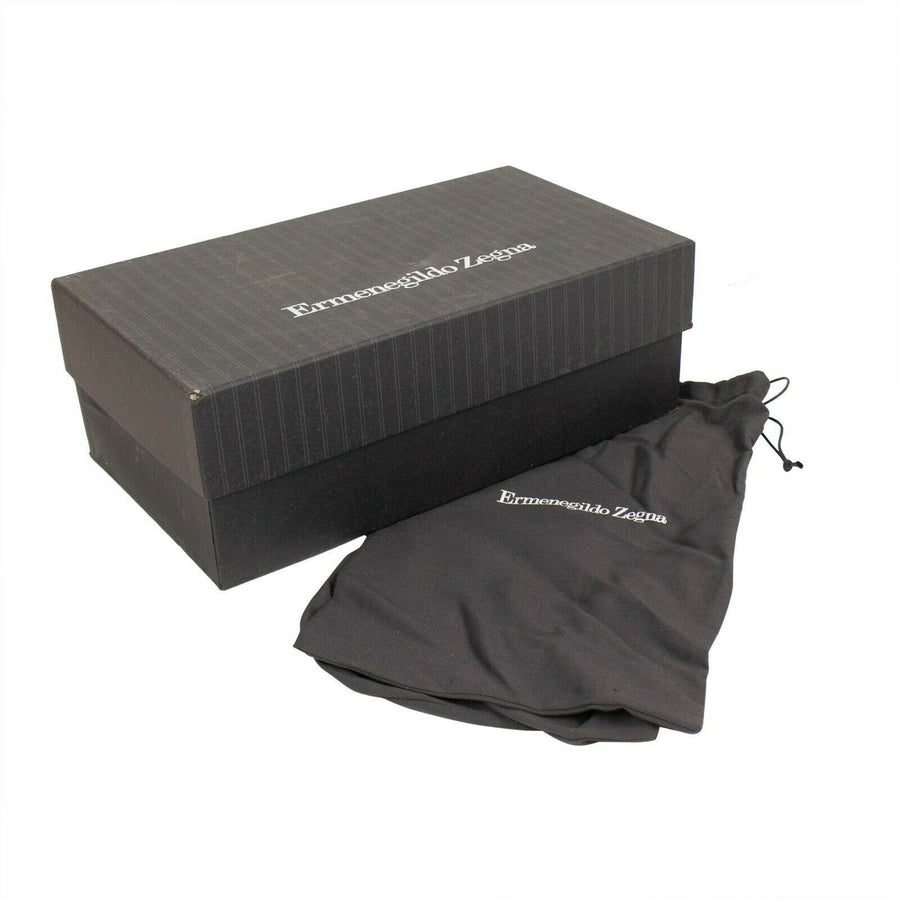 'Pietro' Velvet Loafers - Navy