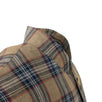 Drop 8 Plaid Button Down Linen Sport Coat - Brown