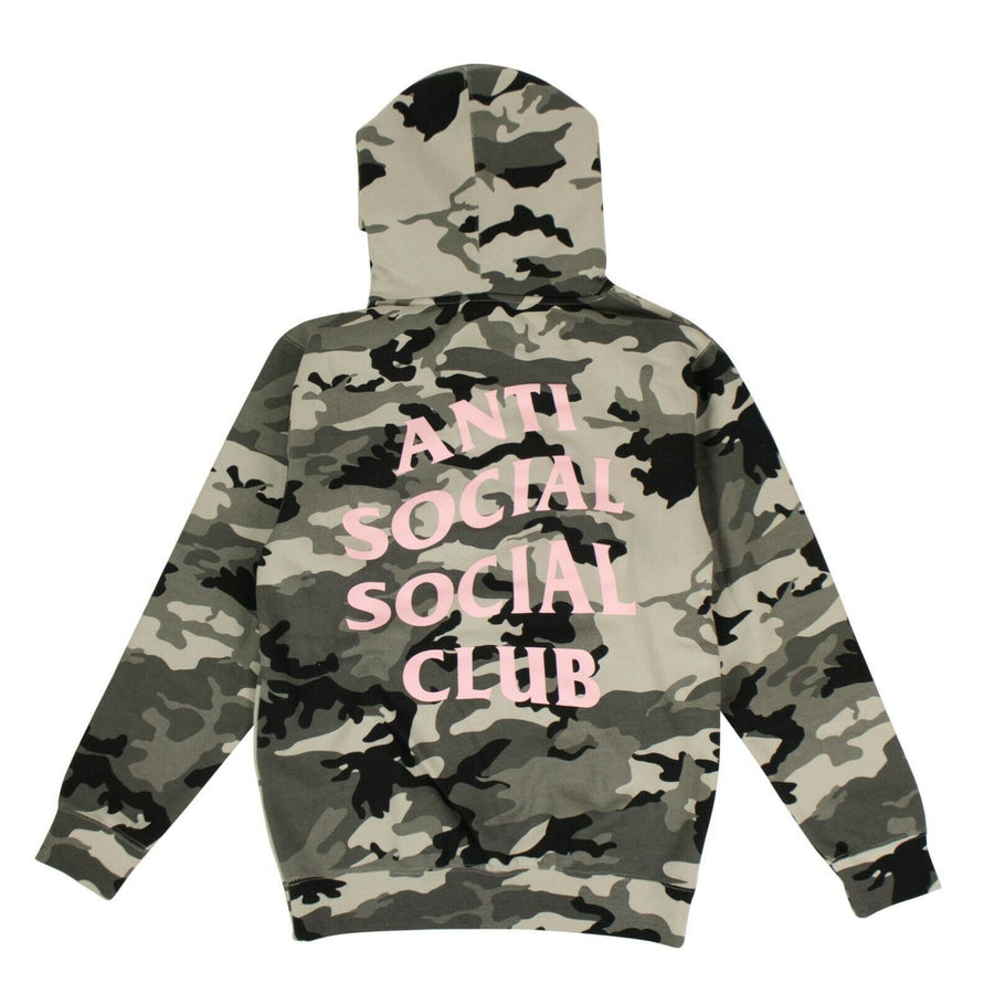 Camo 'Not Gildan' Hooded Sweatshirt - Green