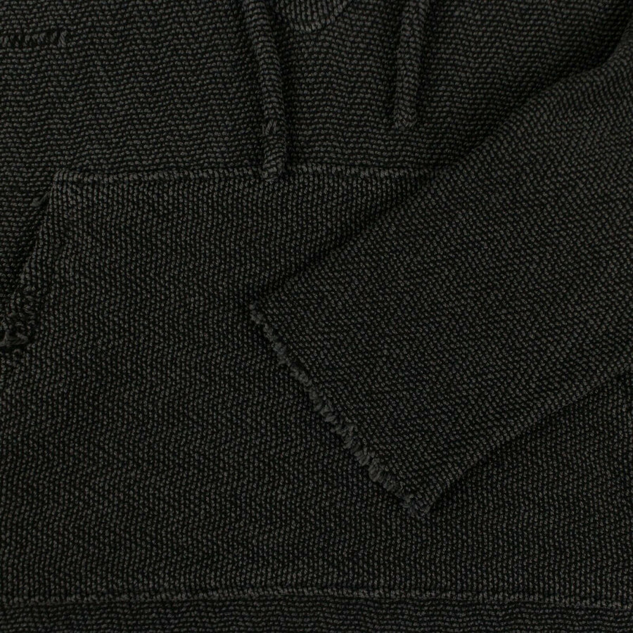 Baja Rose Patch Hoodie Sweatshirt - Black