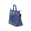 Saffiano Leather Zippered Tote Bag
