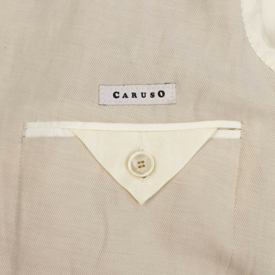 Drop 8 Linen Blend Double Breasted Sport Coat - Beige