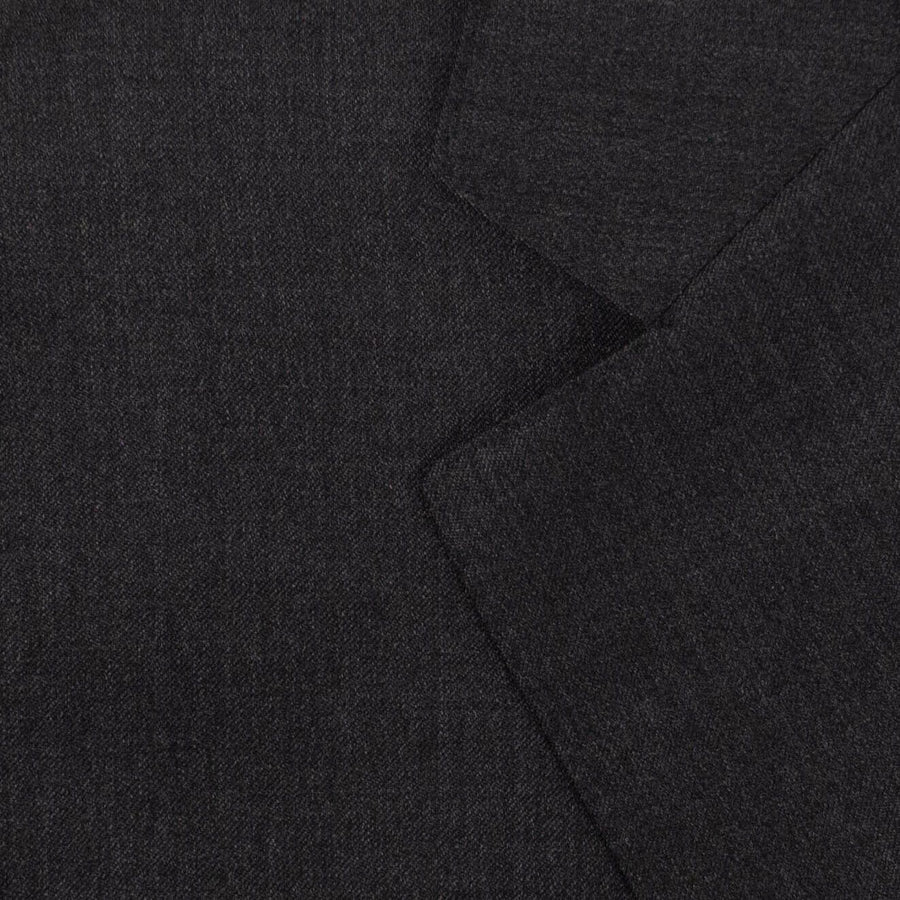 Wool Two Button Suit - Gray