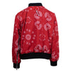 Reversible Paisley Bomber Jacket - Black / Red