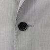 Drop 7 Cotton Two Button Slim/Trim Fit Suit - Light Grey