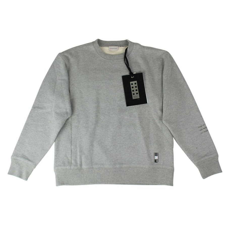 Moncler Fragment Hiroshi Fujiwara Crew Neck Sweater - Gray