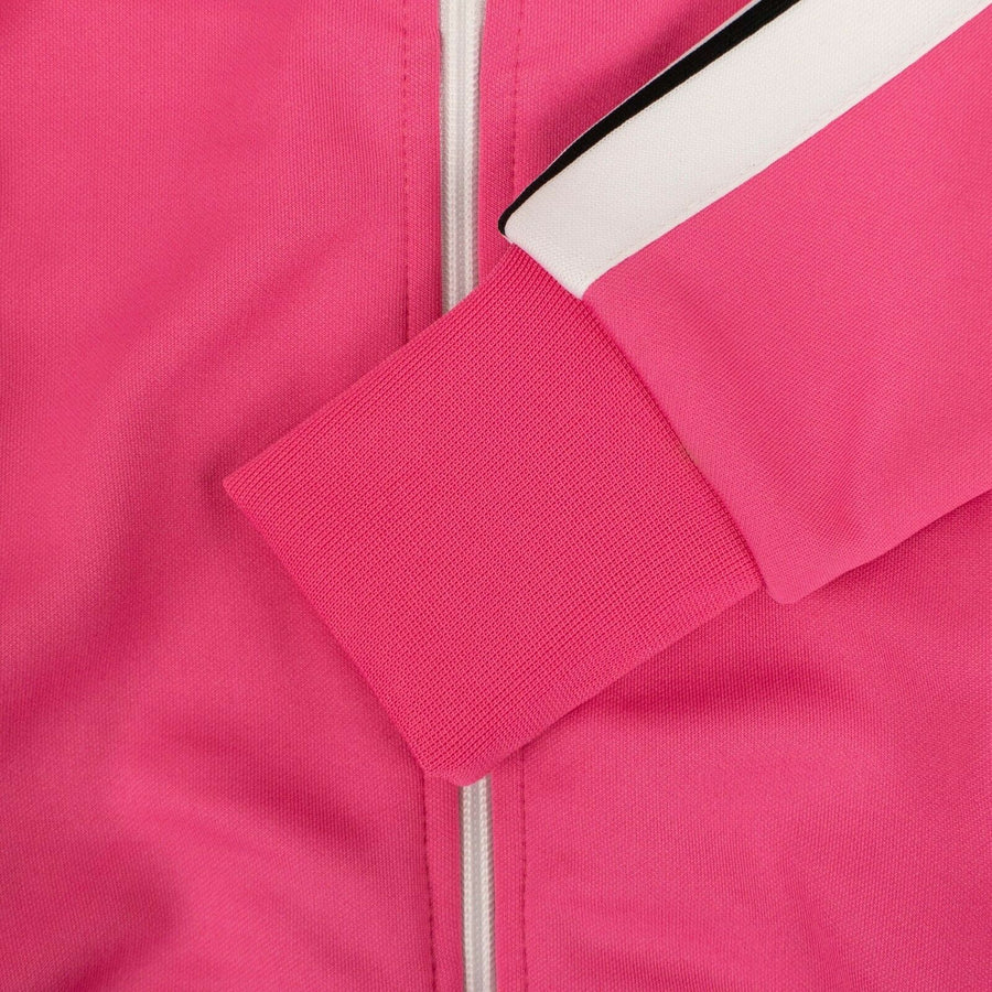 Classic Zip-Up Track Jacket - Pink