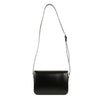 Calfskin Leather Medium Triomphe Cross Body Bag - Black