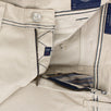 Beige Cotton Blend Pants