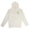 'ASSC' Neon Logo Hooded Sweatshirt - White