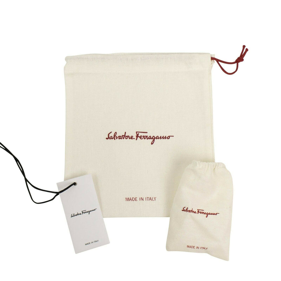 Reversible 'Gancini' Belt - Black/Blue