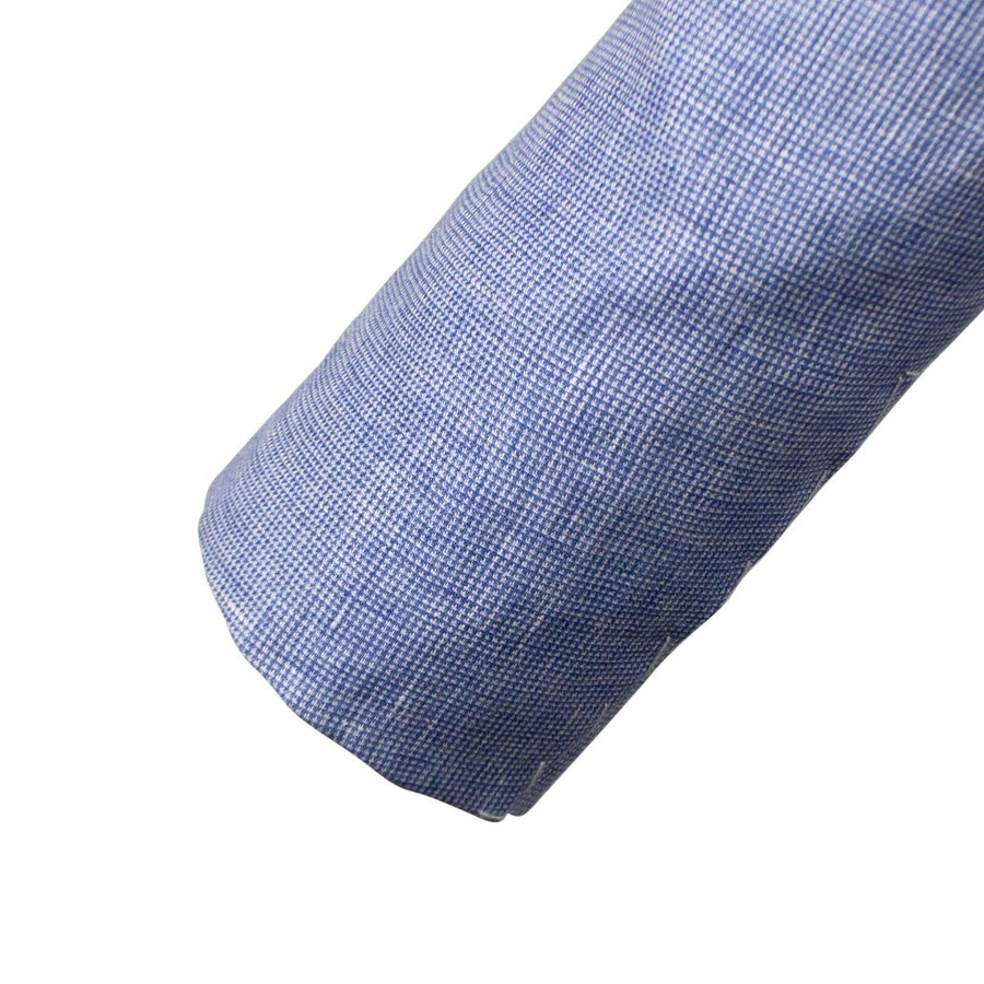 Drop 8 3 Roll 2 Button Linen Sport Coat - Blue