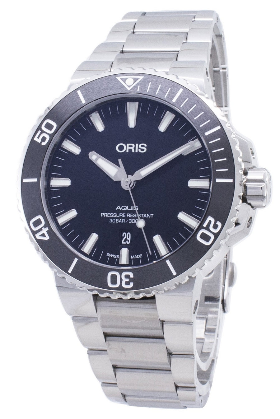Oris Aquis Date 01 733 7730 4154-07 8 24 05peb 01-733-7730-4154-07-8-24-05peb Automatic 300m Men's Watch