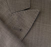 Cotton 3 Roll 2 Button Sport Coat - Brown