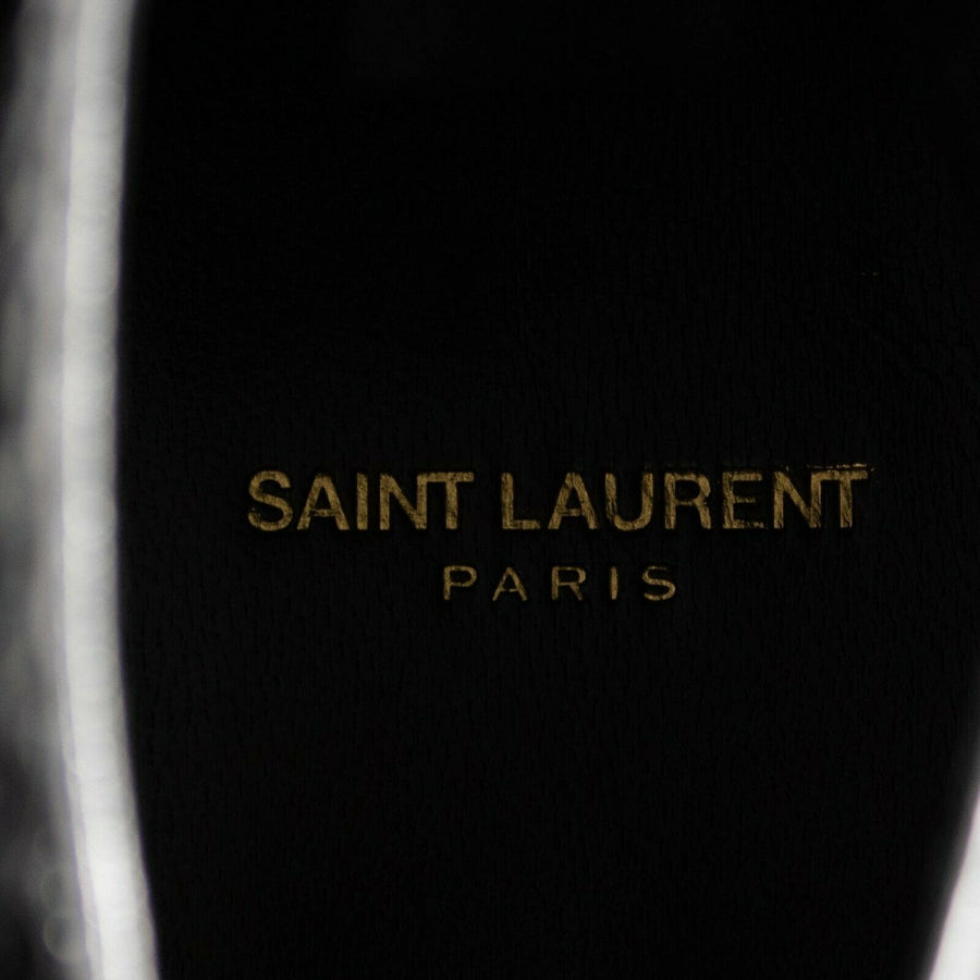 Python Skin Jodhpur Short Boots - Gray