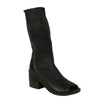 Zuccola Open Toe Leather Boots - Black