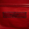 Quilted Leather Rockstud Camera Bag - Red