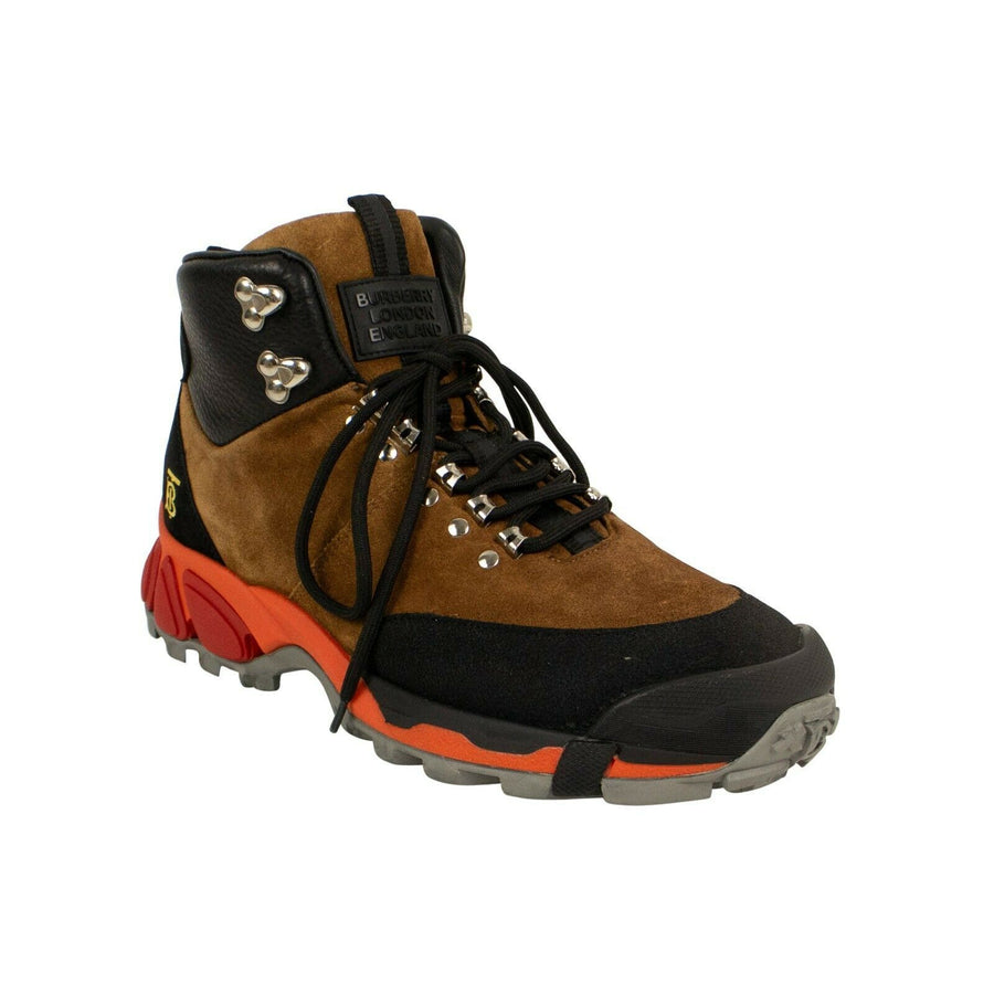 Leather And Suede Tor Boots - Black / Brown