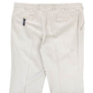 Beige Cotton Blend Pants