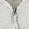 Fleece Sherpa Lined Zip Up Hoodie - Gray