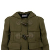 Wool Safari Flare Jacket - Hunter Green